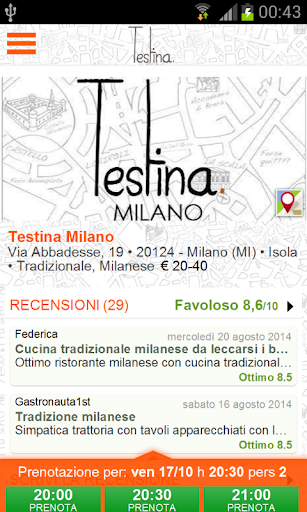 Testina Milano