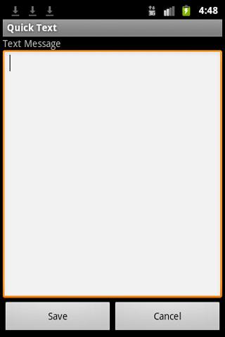 Quick Text Pro Screen 2