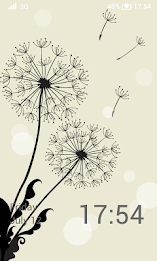 Launcher 8 theme:Dandelions poster 4