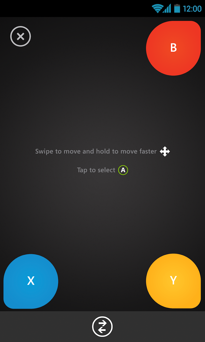 Xbox 360 SmartGlass Screen 1