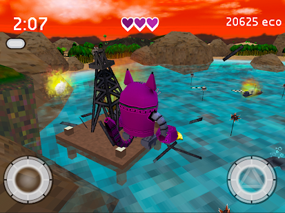 Free Download Robocat Rampage LITE APK