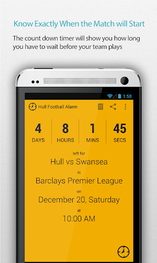 Hull Football Alarm