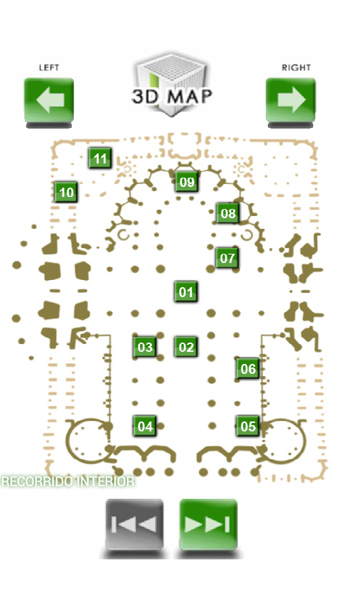 MAPParound Sagrada Fam English Screen 3