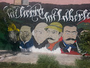 Mural Heroes De Mexico