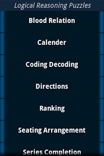 Logical Reasoning Puzzles