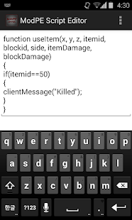 Download ModPE Script Editor APK