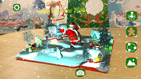 Free 3D AR Happy Christmas Card APK for Android