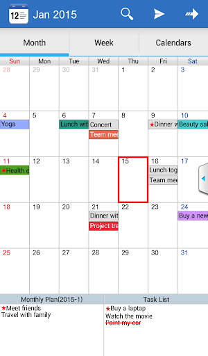 Caros Calendar Diary Planner