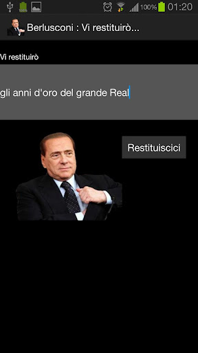 Berlusconi: Vi restituirò FREE