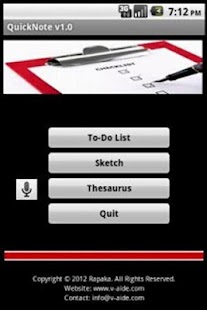 Quick Note Screenshots 0