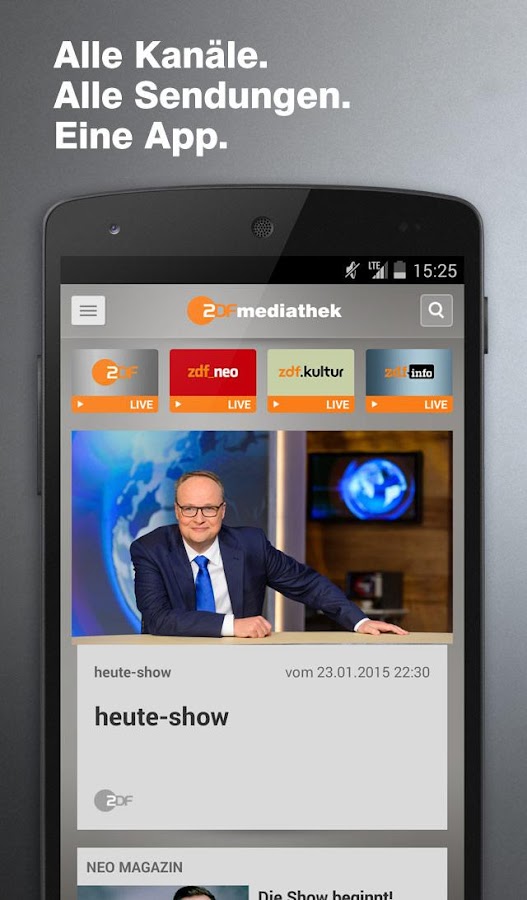 ZDFApp Aplikacje Android w Google Play