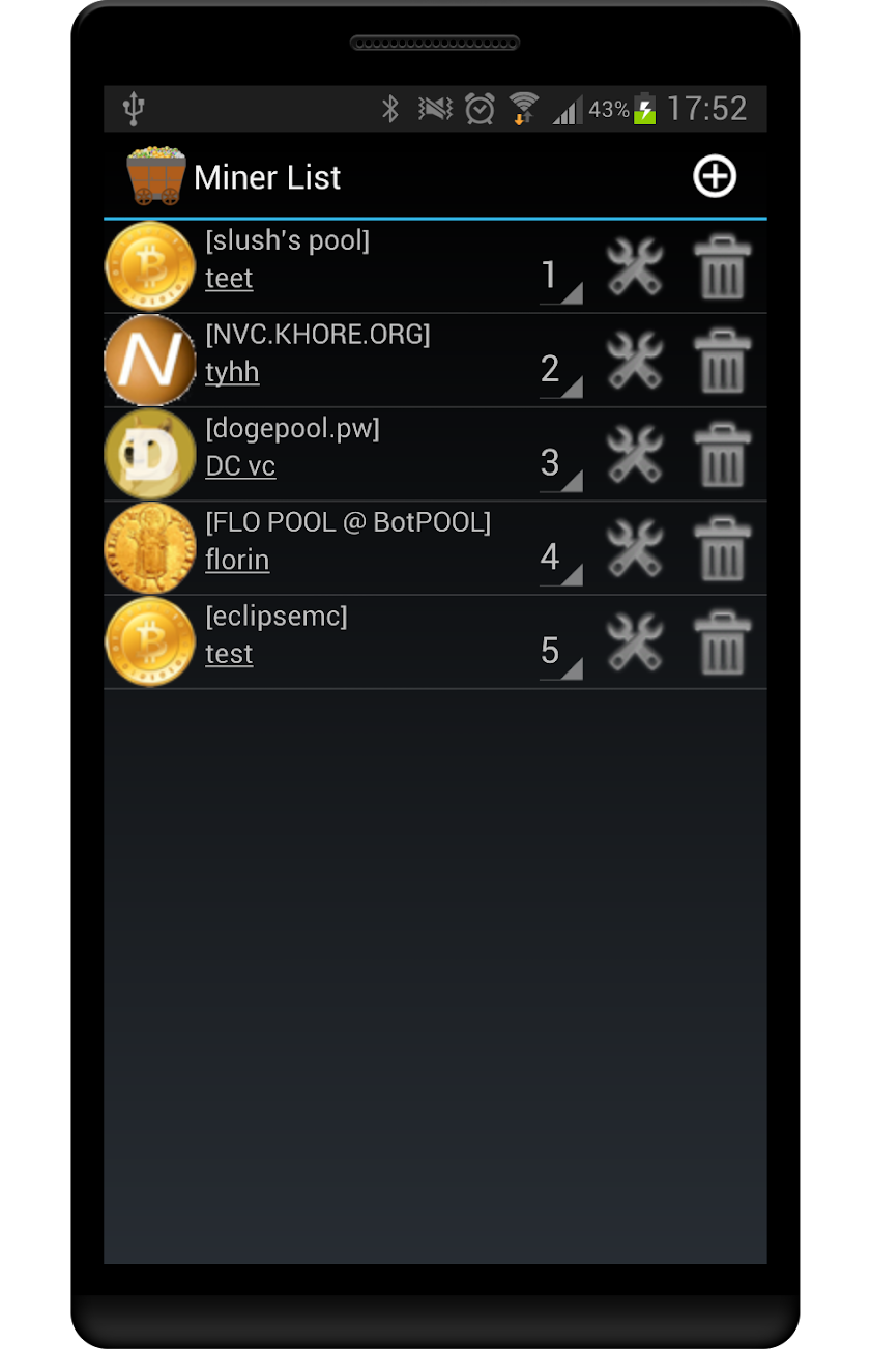CryptCoin Monitor Paid Version Screen 3