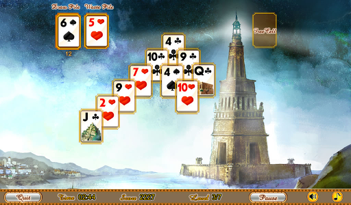 【免費休閒App】Ancient Wonders Solitaire Free-APP點子