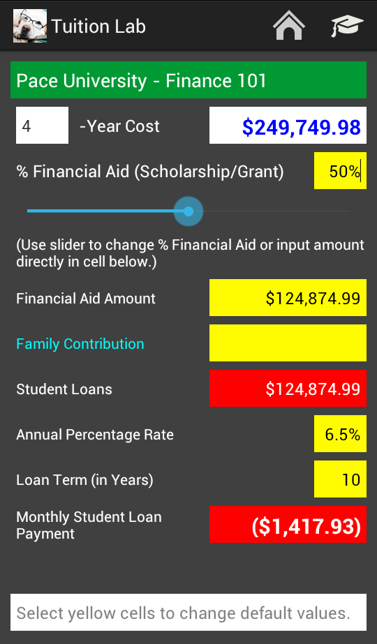 Tuition Lab Screen 3