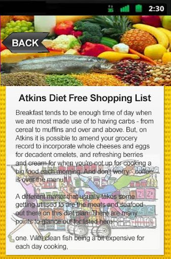 免費下載健康APP|Atkins Diet Free Shopping List app開箱文|APP開箱王