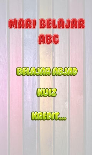 Mari Belajar ABC