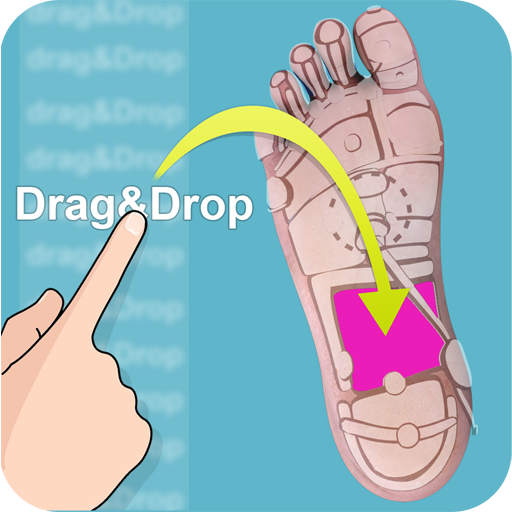 Drag&Drop Reflexology (foot) LOGO-APP點子