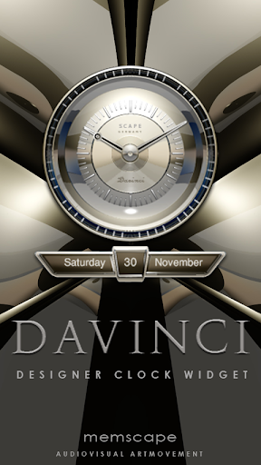 DAVINCI Luxury Clock Widget