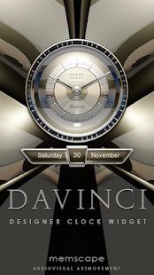 Lastest DAVINCI Luxury Clock Widget APK
