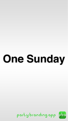 One Sunday