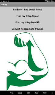 One Rep Max Calculator Screenshots 1