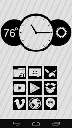 Stenciled Clock Black (UCCW) poster 1