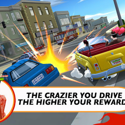 Download Latest Crazy Taxi™ City Rush v1.0.2 Full APK+DATA Files