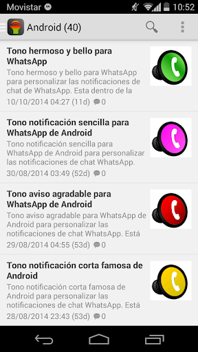 Tonos para Whatsapp