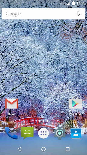 Dream Snow Live Wallpaper