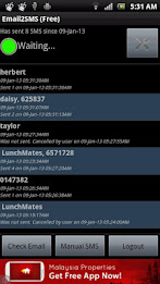 Email2SMS (Free) poster 1