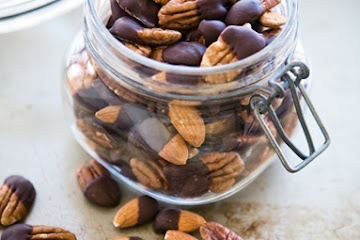 Chocolate Dipped Nuts