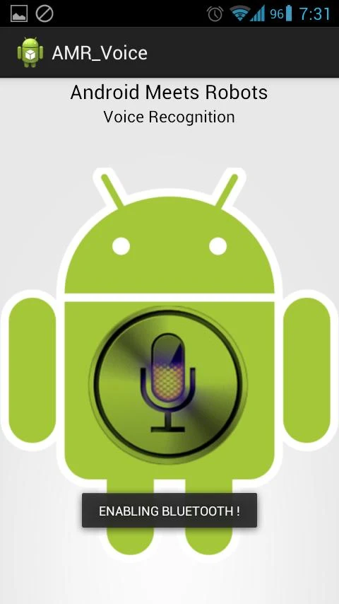    BT Voice Control for Arduino- screenshot  
