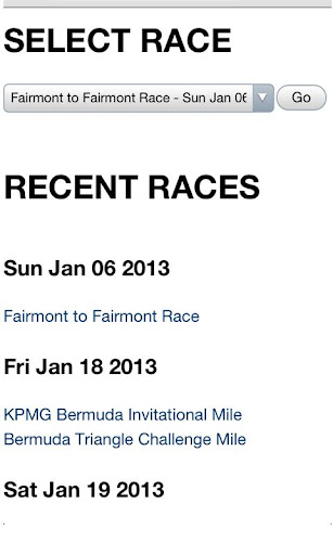 Bermuda Race Results