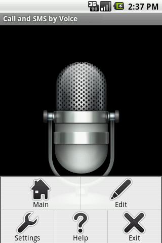 Call &amp; SMS by Voice PRO Screen 2