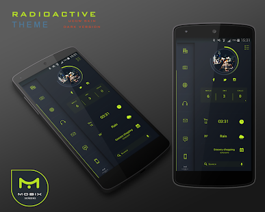 How to mod Radioactive Dark Theme UCCW 1.0 mod apk for android