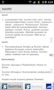 Lastest Kaikki Suomi Sanakirja APK for Android