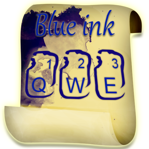 Blue Ink Keyboard LOGO-APP點子