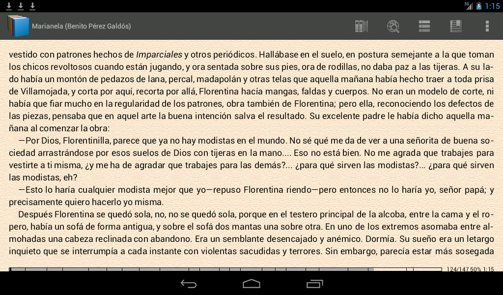   Libros gratis en español: captura de pantalla 