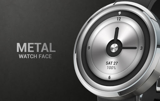 Metal Watch Face