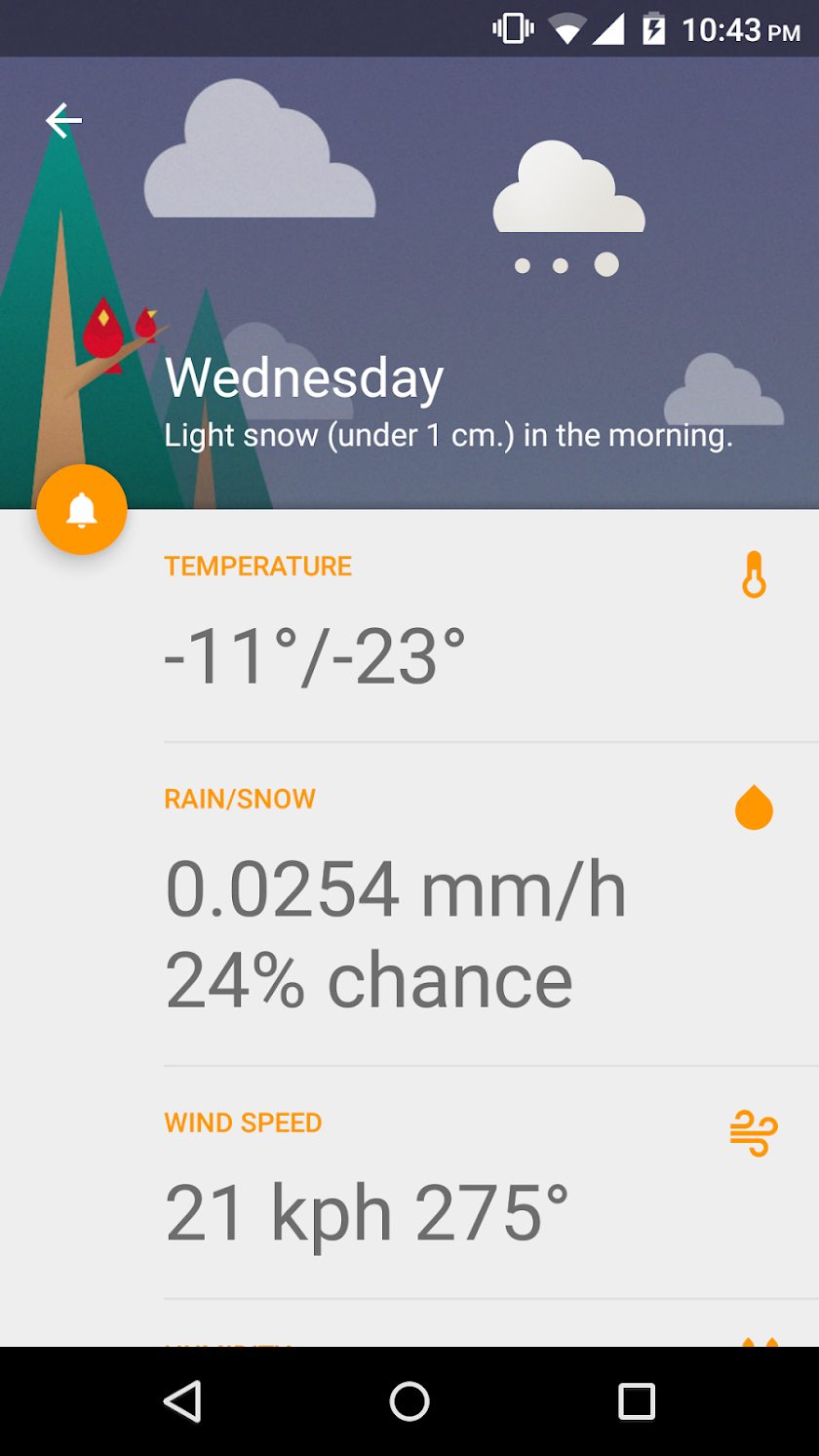 Simple Weather Screen 3