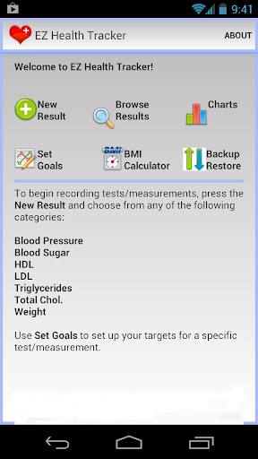 EZ Health Tracker