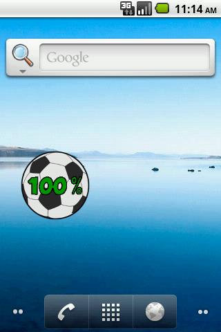 Soccer Battery Widget