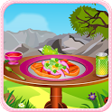 Grilled pork cooking games icon