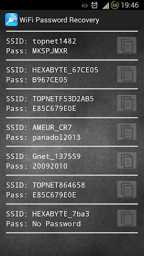 Wifi Password Recovery ROOT