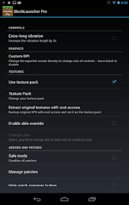 Screenshot BlockLauncher Pro v1.7.8