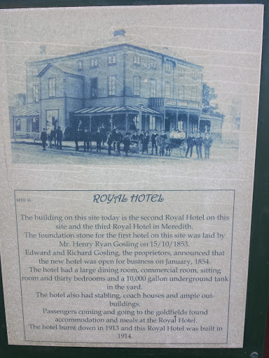Royal Hotel Meredith