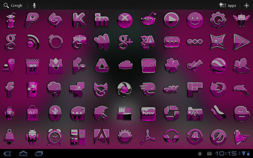 【免費個人化App】Next Launcher theme Pink Star-APP點子