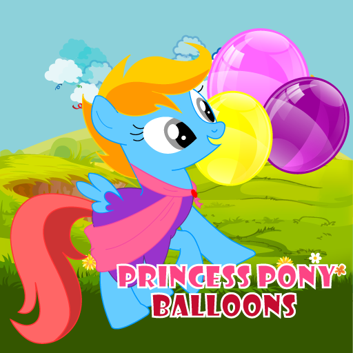 Princess Pony Balloons for Kid 休閒 App LOGO-APP開箱王