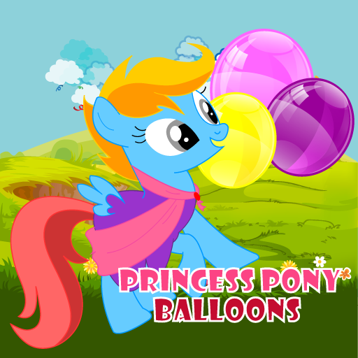 Princess Pony Balloons for Kid LOGO-APP點子