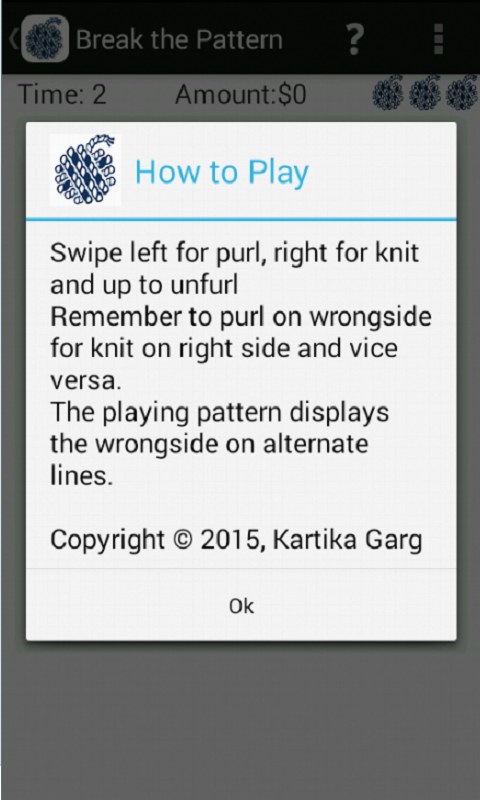 Break the Pattern Screen 3
